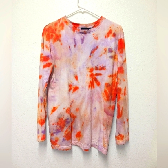 Cherokee Tops - Cherokee Long Sleeve Tiedye T-shirt